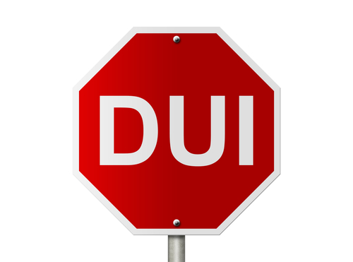 DUI Stop Sign